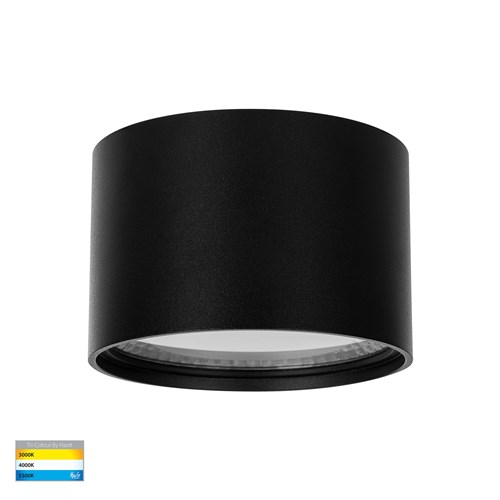 HAVIT BLACK LED SURFACE MOUNTED ROUND DOWNLIGHT HV5803T-BLK